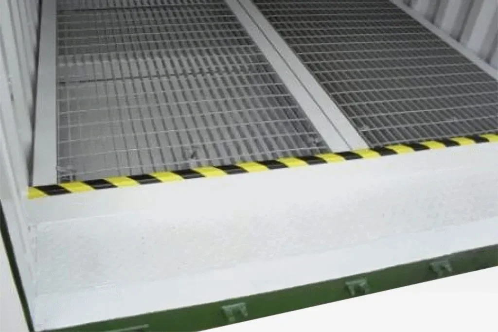 20Ft X 8Ft Open Side Bunded Open Mesh Floor Store - Image 2