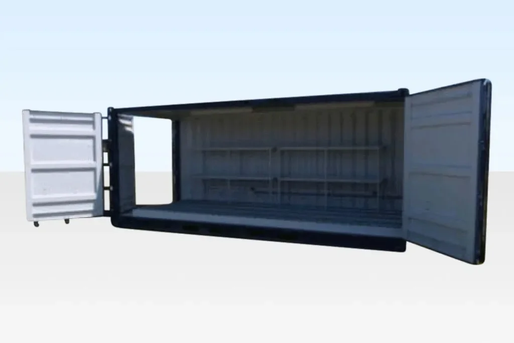 20Ft X 8Ft Open Side Bunded Open Mesh Floor Store - Image 5
