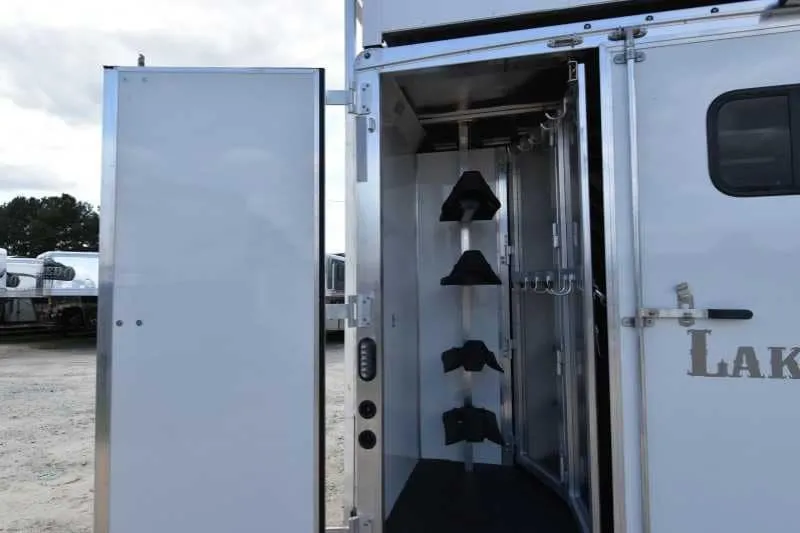 2018 Lakota 84HBPSL 4 Horse Trailer with 2′ Short Wall - Image 10