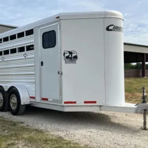 2013 Cimarron 3 Horse Bumper Pull