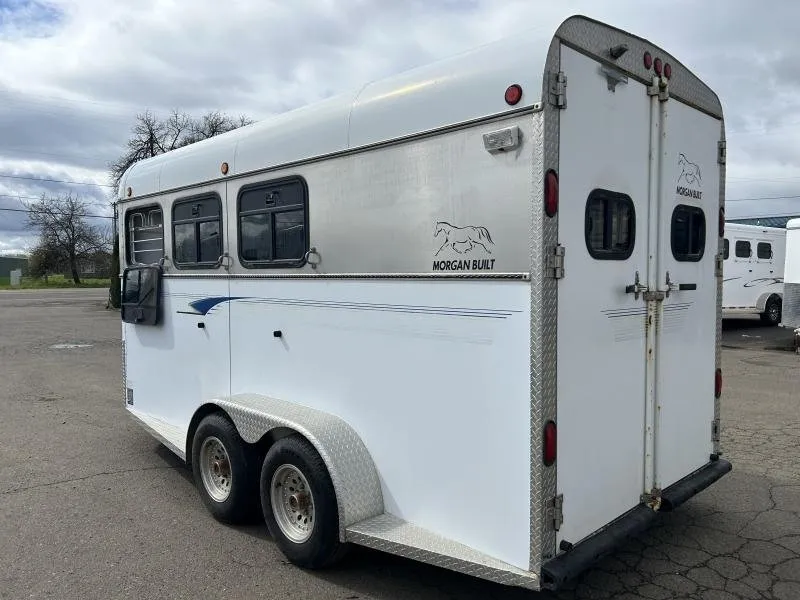 2000 Morgan Built 3 Horse Bumper Pull Horse Trailer - Image 4