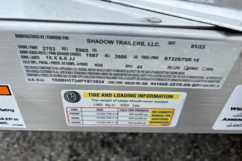 2023 Shadow 2HSSR 2 Horse Trailer - Image 14