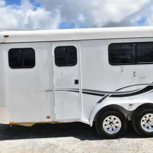 2002 Kiefer Built 2 Horse Bumper Pull