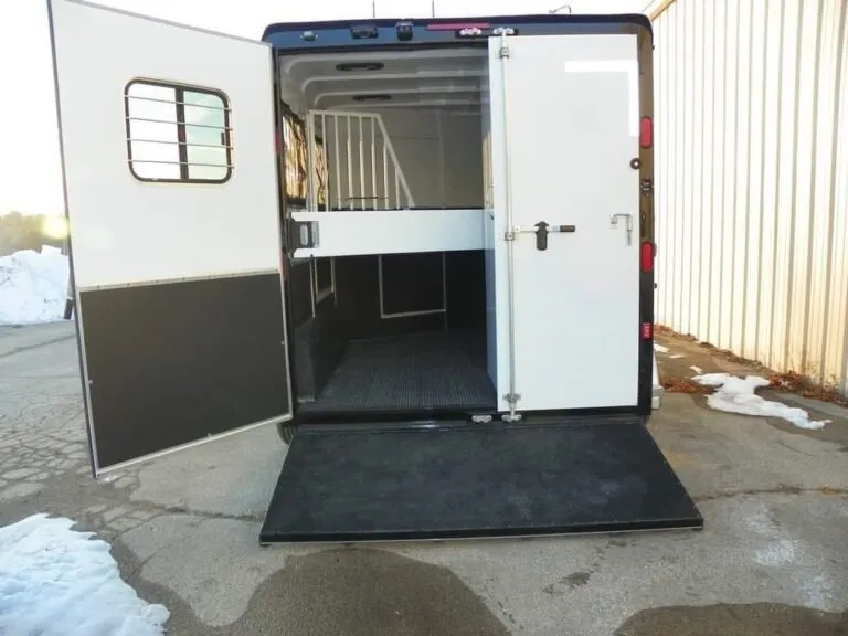 2022 Double D Reverse Slant 2 Horse Bumper Pull - Image 21