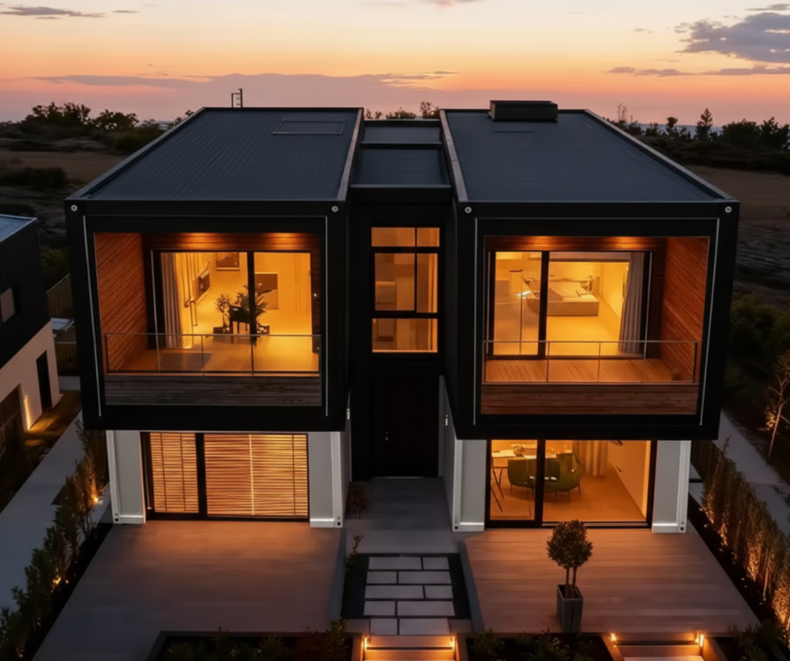 Luxury 3 Bedroom Prefabricated Modular Container Home Villa for Sale - Image 2