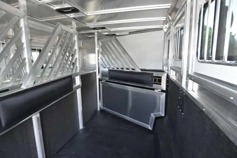 2018 Lakota 84HBPSL 4 Horse Trailer with 2′ Short Wall - Image 13