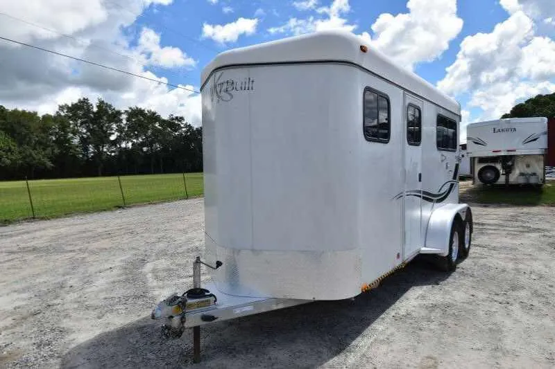 2002 Kiefer Built 2 Horse Bumper Pull - Image 8