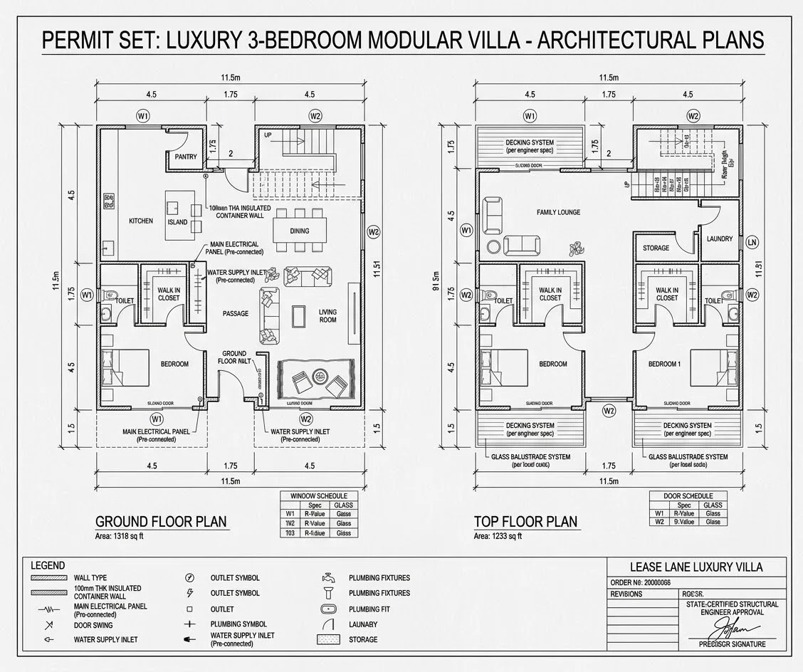 Luxury 3 Bedroom Prefabricated Modular Container Home Villa for Sale - Image 8