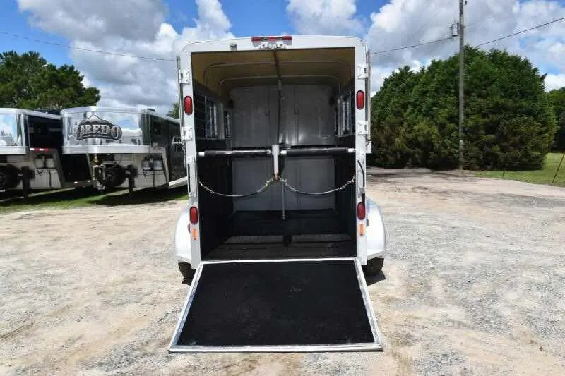 2002 Kiefer Built 2 Horse Bumper Pull - Image 2