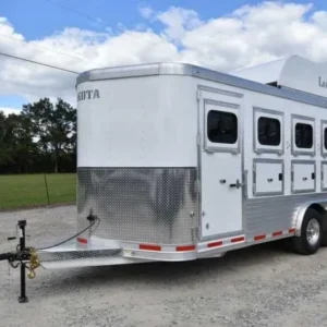 2018 Lakota 84HBPSL 4 Horse Trailer with 2′ Short Wall