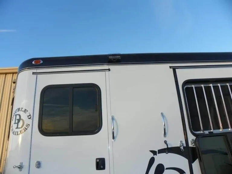 2022 Double D Reverse Slant 2 Horse Bumper Pull - Image 16