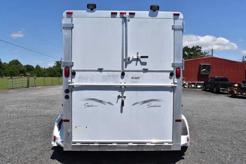 2000 Sundowner 7204GNST 2 Horse Trailer - Image 3