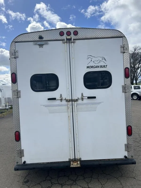 2000 Morgan Built 3 Horse Bumper Pull Horse Trailer - Image 2