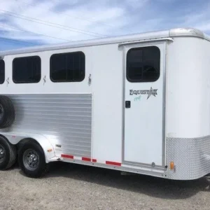 2010 Merhow 3 Horse Slant Load Bumper Pull
