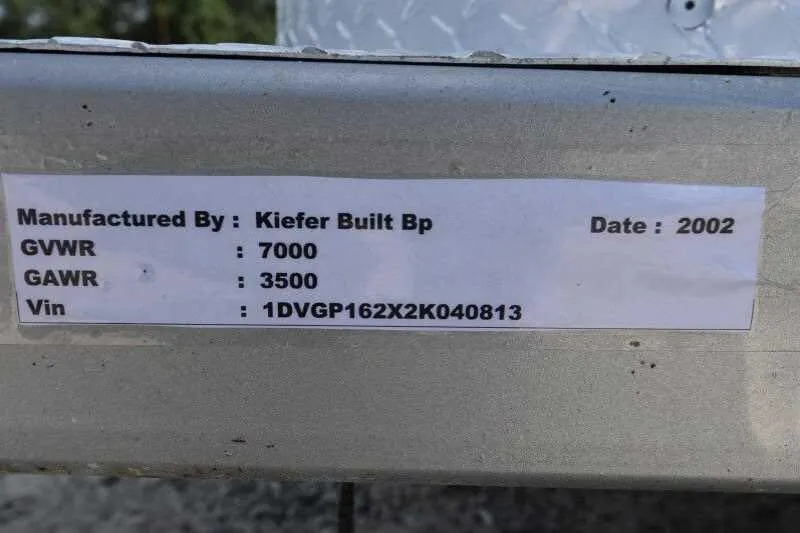2002 Kiefer Built 2 Horse Bumper Pull - Image 14