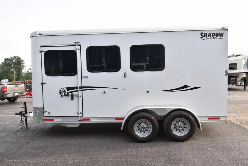 2021 Shadow Trailers Stablemate 3 Horse Trailer - Image 3