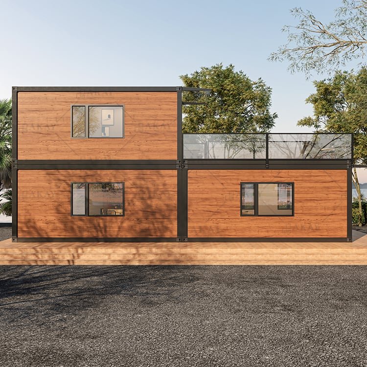 1BHK Duplex Prefab House with Rooftop Deck, Fully Furnished Modular Kitchen and Washroom Interiors, 592 sq. ft, Tiny House, Prefab Container House, Easy Setup - Image 5